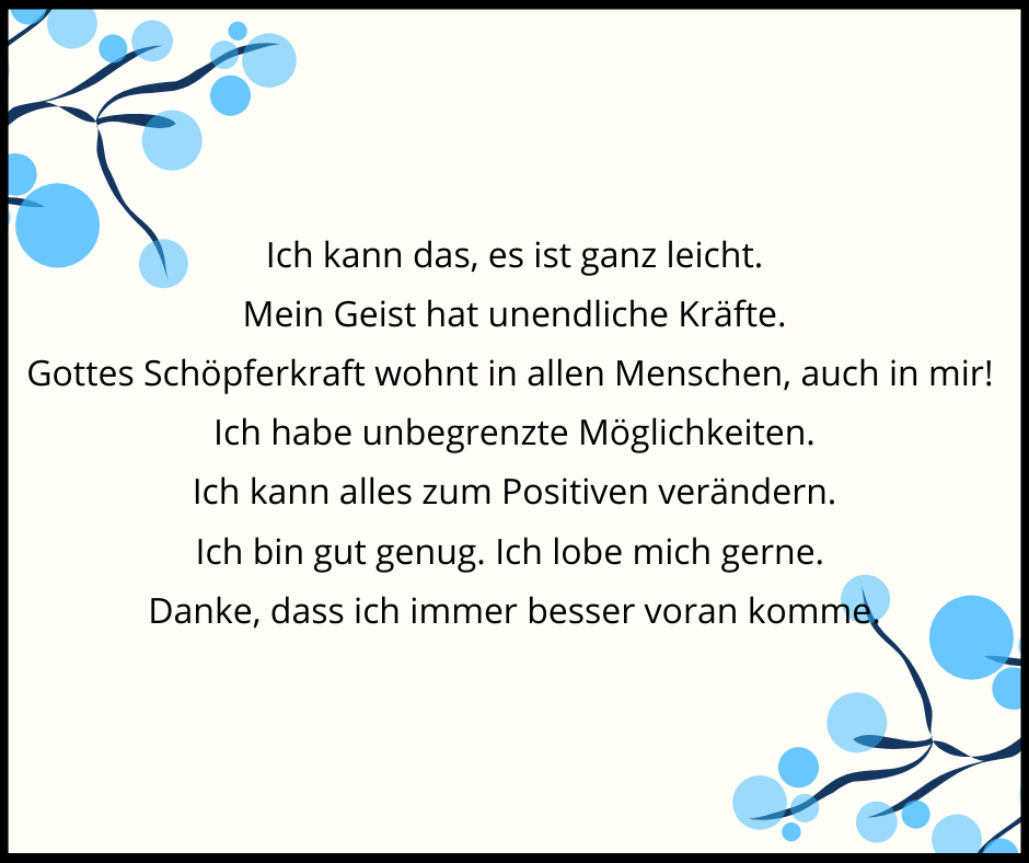 Believe Mind Ich kann das Audio Affirmation mit Theta Frequenz aus unserer Kollektion Selbstwert / Positive Einstellung