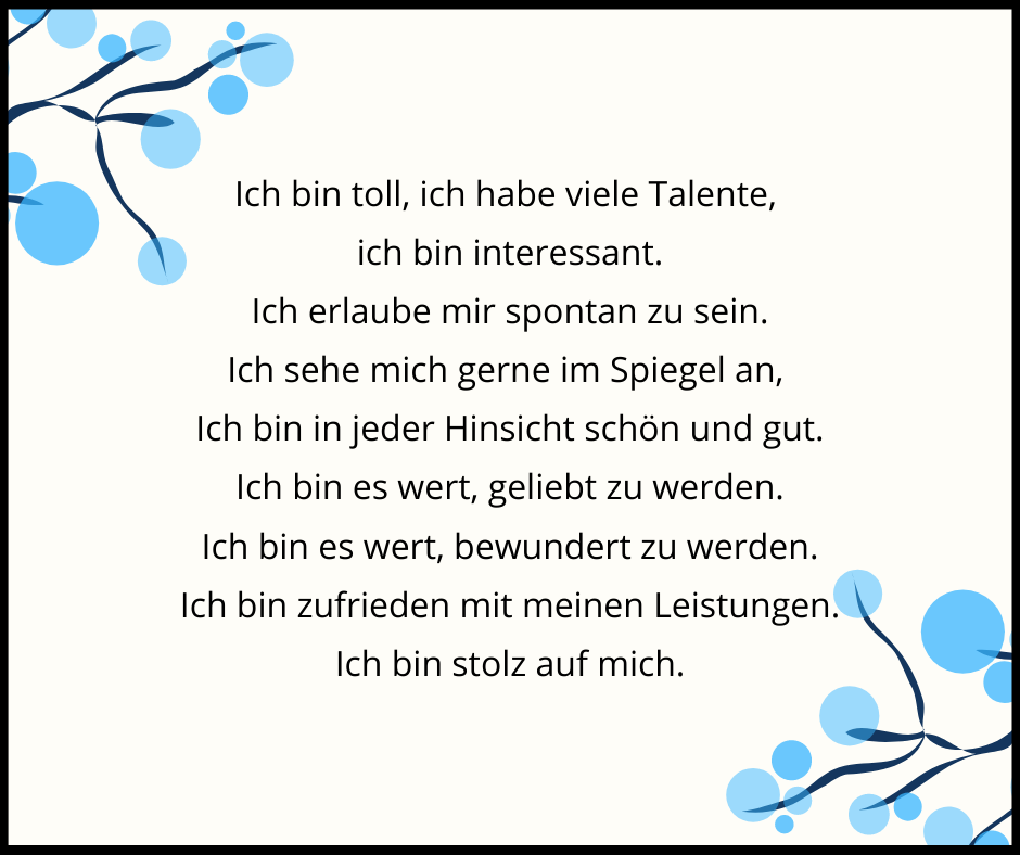 Believe Mind Ich bin toll Audio Affirmation mit Theta Frequenz aus unserer Kollektion Selbstwert / Positive Einstellung