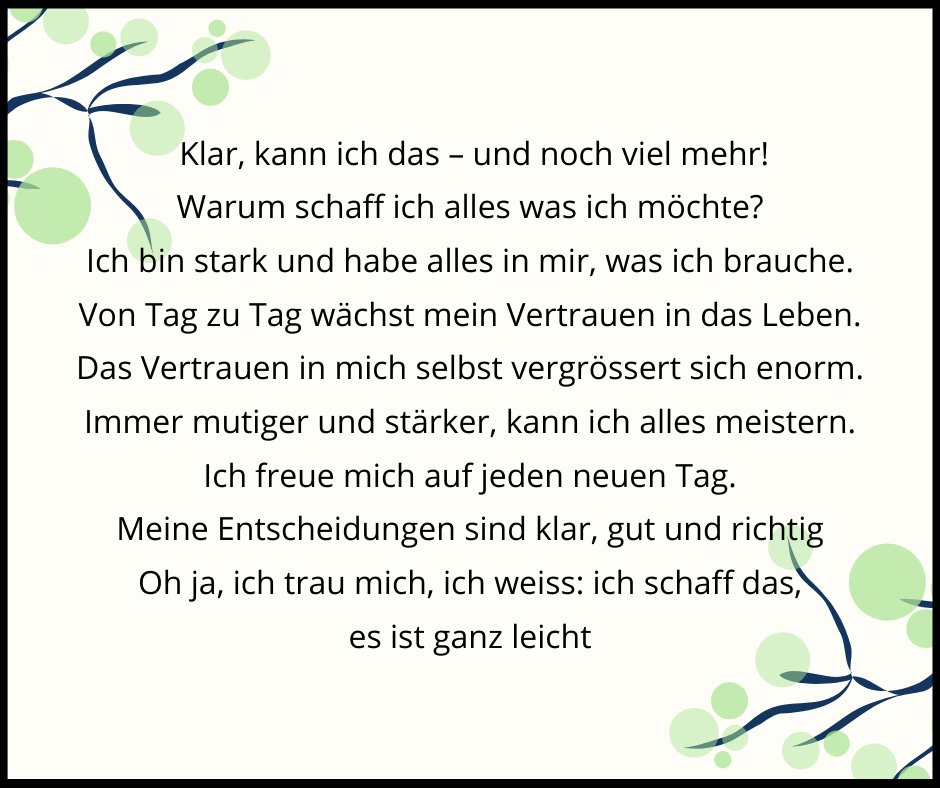 Believe Mind Mutig Audio Affirmation mit Theta Frequenz aus unserer Kollektion Angst