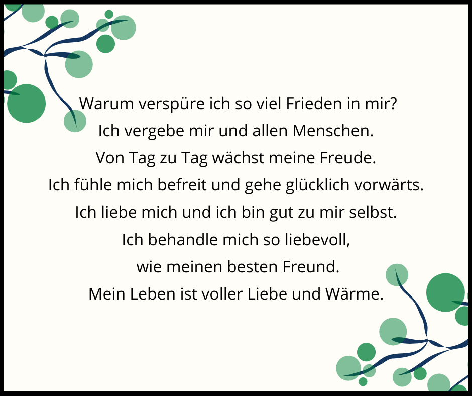 Believe Mind Sich selbst vergeben Audio Affirmation mit Theta Frequenz aus unserer Kollektion Vergeben