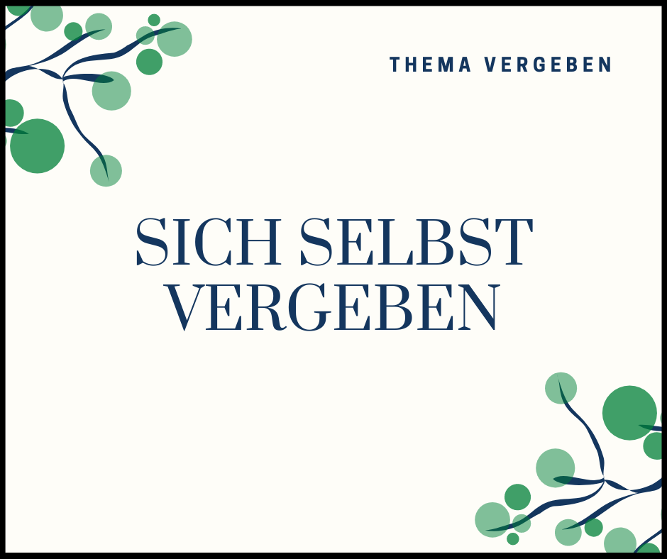 Believe Mind Sich selbst vergeben Audio Affirmation mit Theta Frequenz aus unserer Kollektion Vergeben